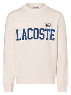 Lacoste Bluza męska Mężczyźni Bawełna biały nadruk, 3 - Bluzy męskie - miniaturka - grafika 1