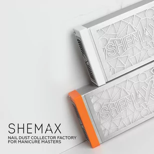 Shemax Pochłaniacz Pyłu Do Manicure Style PRO - ORANGE - Pozostałe urządzenia kosmetyczne - miniaturka - grafika 2