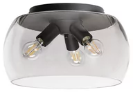 Lampy sufitowe - Rabalux Ursula lampa podsufitowa 3x40W czarny/przydymiony 3189 - miniaturka - grafika 1
