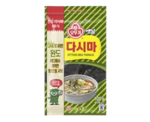 Ottogi wodorosty suszone kombu 100g - Szybkie dania obiadowe - miniaturka - grafika 1
