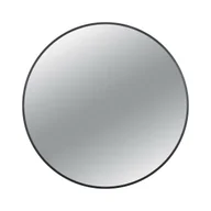 Lustra - Lustro niepodświetlane okrągłe CORINA BLACK 60 cm, rama aluminiowa - miniaturka - grafika 1