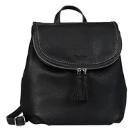 Plecaki - TOM TAILOR - Lari, damski, plecak, Schwarz, 31x12x30,5 - miniaturka - grafika 1