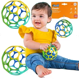 Dumel Discovery Oball Classic niebiesko-zielony - Zabawki interaktywne dla dzieci - miniaturka - grafika 3