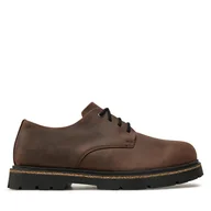 Półbuty męskie - Półbuty Birkenstock Highwood Lace Low Leoi 1028093 Brązowy - miniaturka - grafika 1