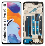 Części serwisowe do telefonów - WYŚWIETLACZ EKRAN LCD DO XIAOMI REDMI NOTE 11 PRO 4G INCELL RAMKA 2201116TG - miniaturka - grafika 1