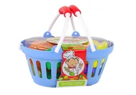 Zabawki AGD - Zestaw artykułów spożywczych w koszyku - Leantoys - miniaturka - grafika 1