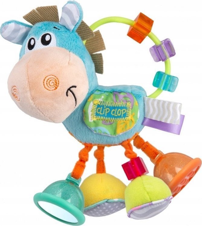 Playgro PLAYGRO Clip Clop Activity Rattle, 0188462