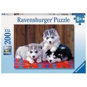 Puzzle - Ravensburger Puzzle XXL 200 elementów. Szczenięta Husk - miniaturka - grafika 1