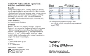 LR Pro Balance Tabletki 360 sztuk LR LIFETAKT Pro Balance Tabletki 360 sztuk - Moda i Uroda OUTLET - miniaturka - grafika 2