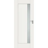 Drzwi wewnętrzne - DRE Skrzydło drzwiowe Alva 2 pokojowe Biel alpejska 80L - miniaturka - grafika 1