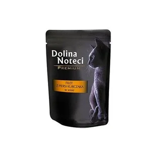 Dolina Noteci PREMIUM dla kota - filet z piersi kurczaka w sosie 12x 85g - Mokra karma dla kotów - miniaturka - grafika 2