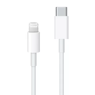 Kabel Apple USB-C - Lightning 1,0 m MD819ZM/A Biały | Oryginalne akcesoria od Apple tylko w Mobile City! - Kable komputerowe i do monitorów - miniaturka - grafika 1