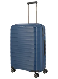 Walizka średnia poszerzana Travelite Mooby - navy - Walizki - miniaturka - grafika 1