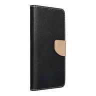 Etui i futerały do telefonów - Kabura Fancy Book do XIAOMI Redmi 9A czarny / złoty - miniaturka - grafika 1