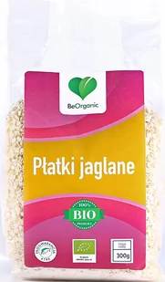 BeOrganic BEORGANIC Płatki jaglane - 300g - Płatki śniadaniowe i musli - miniaturka - grafika 1