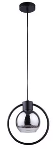Sigma Linda lampa wisząca 1-punktowa czarna 31893 31893 - Lampy sufitowe - miniaturka - grafika 1