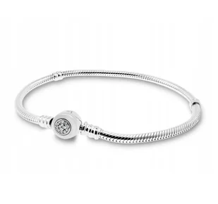 Bransoletka srebrna 21 cm do Pandora charms B180 - Bransoletki - miniaturka - grafika 1