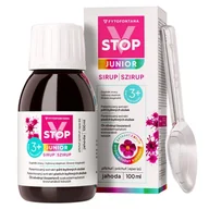 Suplementy naturalne - Fytofontana V-Stop Junior 3+, syrop dla dzieci powyżej 3 roku życia, smak truskawkowy, 100 ml - miniaturka - grafika 1