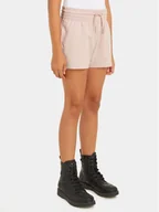 Spodenki damskie - Calvin Klein Jeans Szorty sportowe Hero Logo IG0IG02501 Różowy Regular Fit - miniaturka - grafika 1