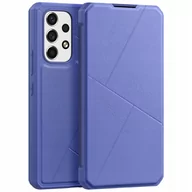 Etui i futerały do telefonów - Dux Ducis Skin X kabura etui pokrowiec z klapką Samsung Galaxy A53 5G niebieski - miniaturka - grafika 1