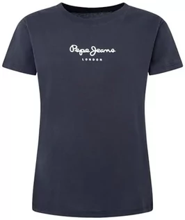 Koszulki i topy damskie - Pepe Jeans Damska koszulka Wendys, czarny (czarny), XS - grafika 1