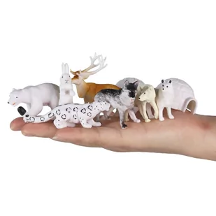 WOOPIE Zestaw Figurki Zwierzęta Arktyczne 16 szt. - Figurki dla dzieci - miniaturka - grafika 2