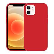 Etui i futerały do telefonów - CRONG Crong Color Cover etui na iPhone 12 / iPhone 12 Pro (czerwony) CRG-COLR-IP1261-RED - miniaturka - grafika 1