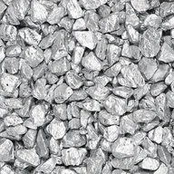 Pozostałe ozdoby ogrodowe - Kamień ozdobny 9-13 mm srebrny - miniaturka - grafika 1