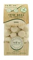 Zdrowa żywność - BEZY WEGAŃSKIE KARMELOWE BEZGLUTENOWE 50 g - NEW MOUNTAIN - miniaturka - grafika 1