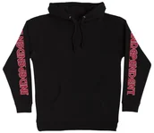 Bluzy męskie - bluza męska INDEPENDENT ANCIENT GROUNDWORK HOODED HEAVYWEIGHT SWEATSHIRT BLACK - miniaturka - grafika 1