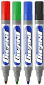 Markery do tablic - Gigant Komplet markerów suchościeralnych 4 kolory KAMET - miniaturka - grafika 1