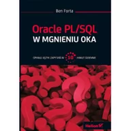 Bazy danych - Oracle pl/sql w mgnieniu oka - Wysyłka od 3,99 - miniaturka - grafika 1