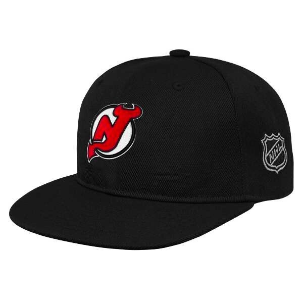 Dziecięca czapka z daszkiem Fanatics Logo Flatbrim New Jersey Devils