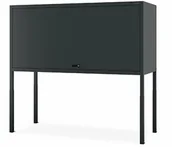 Szafy biurowe - Szafa garażowa RICHARD, 2250 x 2100 x 900 mm, antracytowa - miniaturka - grafika 1