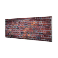 Dekoracje domu - Nowoczesny panel szklany Cegła mur ściana 125x50 cm - miniaturka - grafika 1