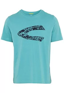 Camel Active T-Shirt Męski 409745/7T52, Morski, S - Koszulki męskie - miniaturka - grafika 1