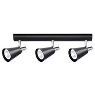 Lampy sufitowe - Kanlux OPRAWA ŚCIENNO-SUFITOWA SEMPRA EL-3I B-SR GU10 CZARNA 33095 - miniaturka - grafika 1