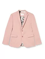 Marynarki męskie - s.Oliver Męska marynarka Slim Fit, s.OPURE, różowa, 50, Rosa - miniaturka - grafika 1