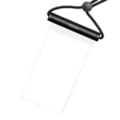 Etui i futerały do telefonów - Etui Baseus AquaGlide BS-PC030 wodoodporne IPX8 z cylindrycznym zapięciem - czarne - miniaturka - grafika 1