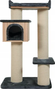 Zolux ZOLUX Drapak dla kota BAMBOO 6 kol. szary 126 cm - Drapaki dla kotów - miniaturka - grafika 1