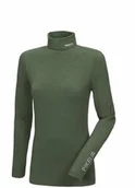 Koszulki jeździeckie - Pikeur Golf damski ROLLNECK 43000 SPORTS - ivy green - miniaturka - grafika 1