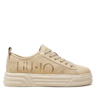 Sneakersy damskie - Sneakersy Liu Jo Cleo BF4031 P0102 Beżowy - miniaturka - grafika 1