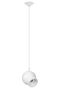 KingHome Lampa wisząca Ojo Loong - biała MD21270-1-150.WHITE - Lampy sufitowe - miniaturka - grafika 1