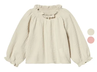 lupilu® Koszulka niemowlęca z bawełny muślinowej - Bluzki dla niemowląt lupilu® Koszulka niemowlęca z bawełny muślinowej - Bluzki dla niemowląt - miniaturka - grafika 1