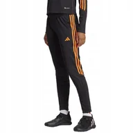 Dresy damskie - Spodnie damskie adidas Tiro 23 Club Training czarno-pomarańczowe HZ0189 XL - miniaturka - grafika 1