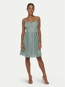 Sukienki - ONLY Sukienka letnia Helena 15204799 Zielony Regular Fit - miniaturka - grafika 1