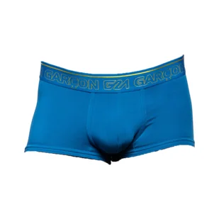 Garçon - Bokserki męskie - Garçon Trunk Blue - Niebieskie - 1 x rozmiar S - Majtki męskie - miniaturka - grafika 1