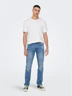 Koszulki męskie - Only & Sons T-Shirt 22025208 Biały Regular Fit - miniaturka - grafika 1