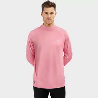 Koszulki sportowe damskie - Podkoszulka na Snowboard i Narty dla mężczyzn Siroko Slush Pink - grafika 1