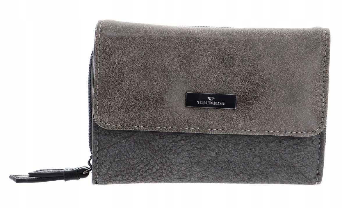 Tom Tailor Portfel Damski Szary Średni 1Sdc